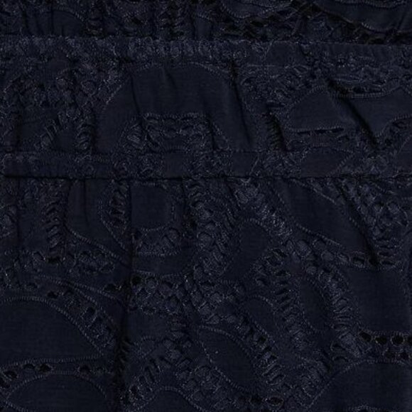 NWT Estelle Cindy Eyelet Dress Navy Size 18W - Picture 4 of 4